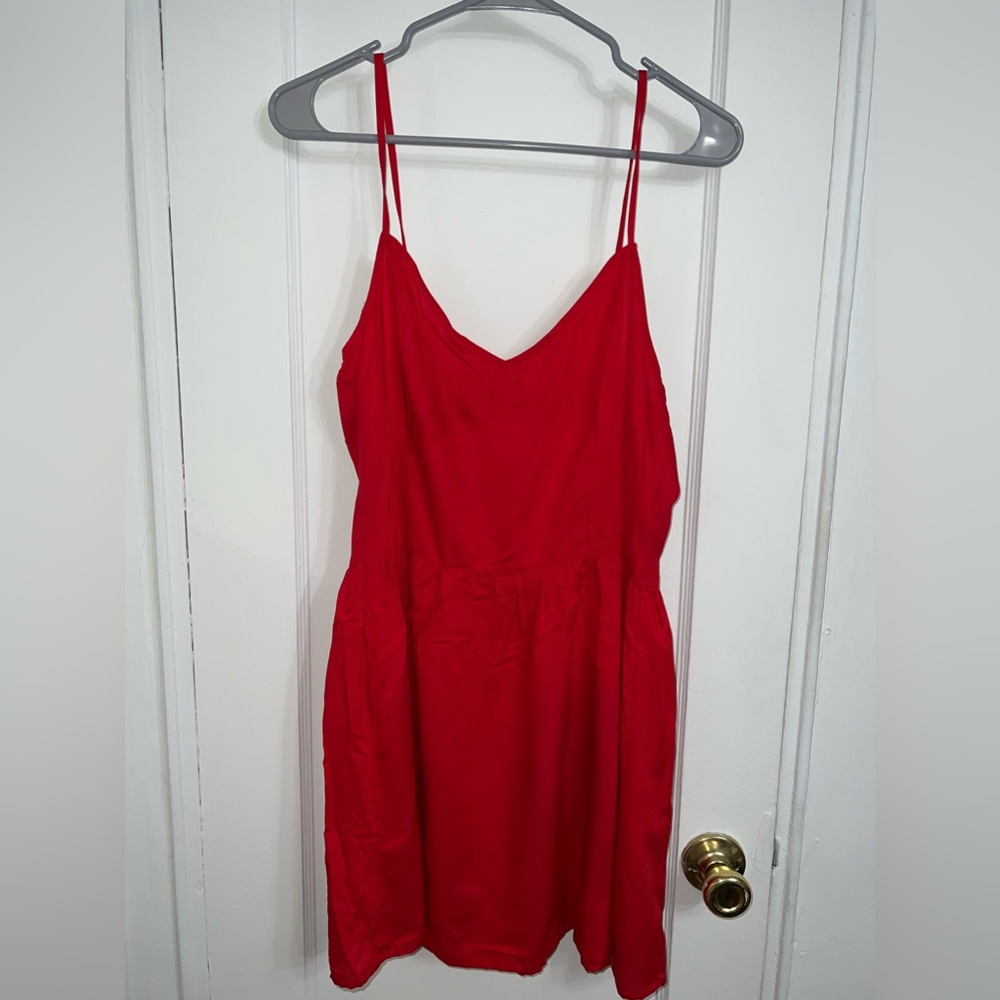 Red dress